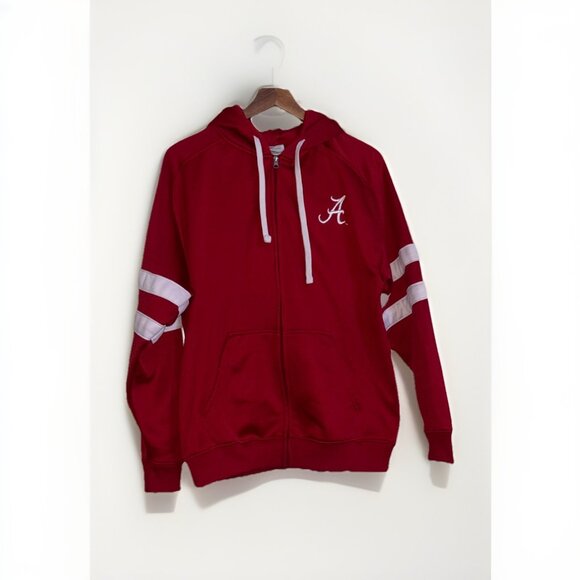 Alabama Crimson Tide Pro Edge Zip Up Hoodie Size L Unisex Collegiate Sports - Picture 2 of 6